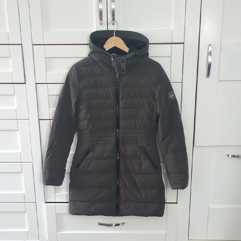 Nautica Olive Green Coat | Women's Small